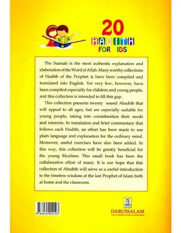 20 Hadith for Kids - Darussalam