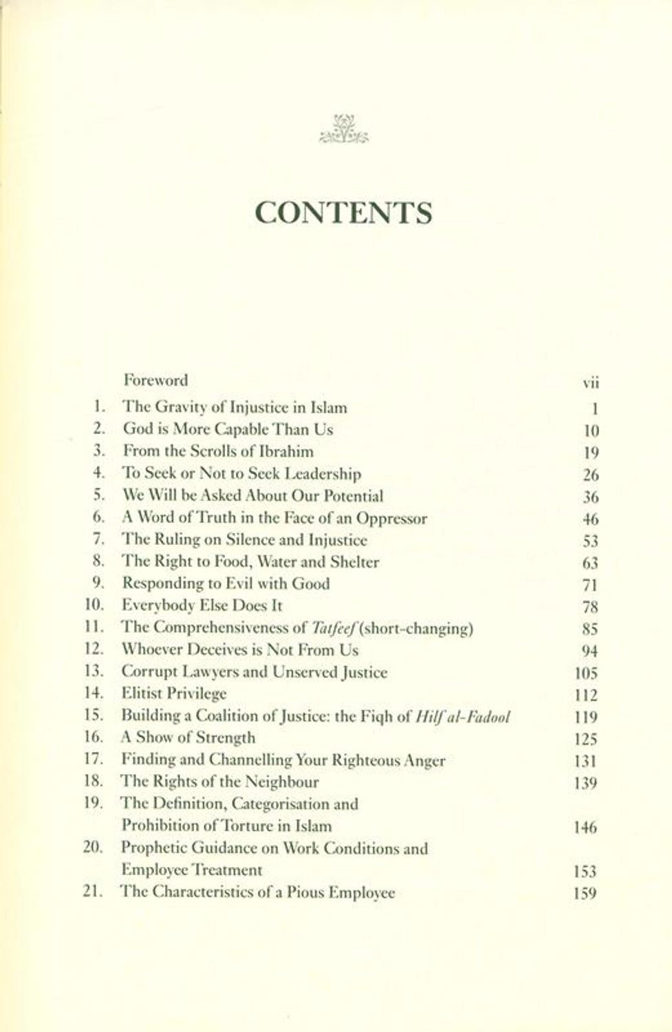 40 on Justice: The Prophetic Voice on Social Reform - Darussalam