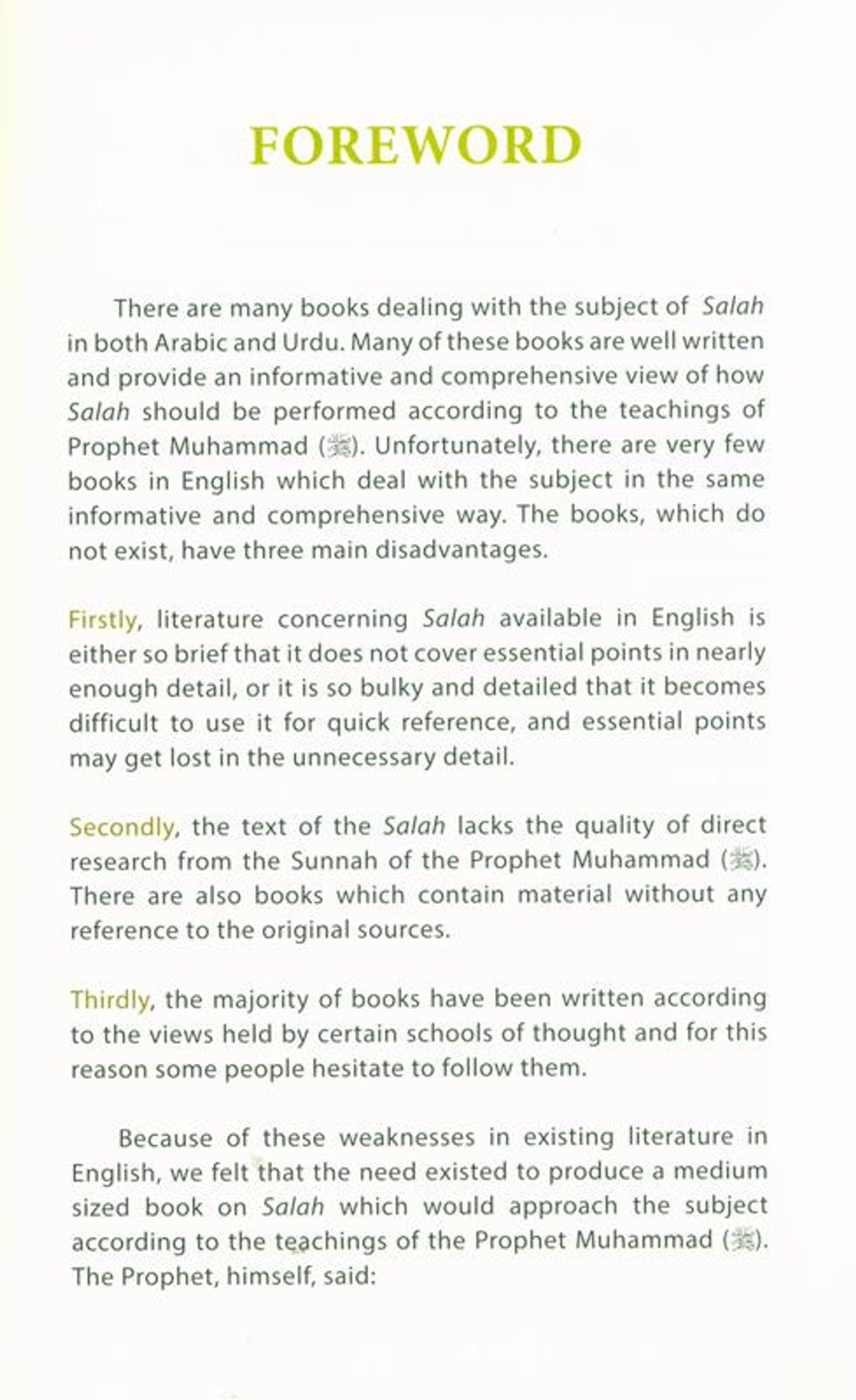 A Guide to Salat ( Prayer ) - Darussalam