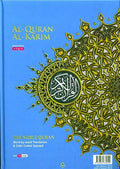 Al - Quran Al - Kareem Maqdis Word - By - Word Translation & Color Coded Tajweed (Arabic - English) A4 Large - Darussalam