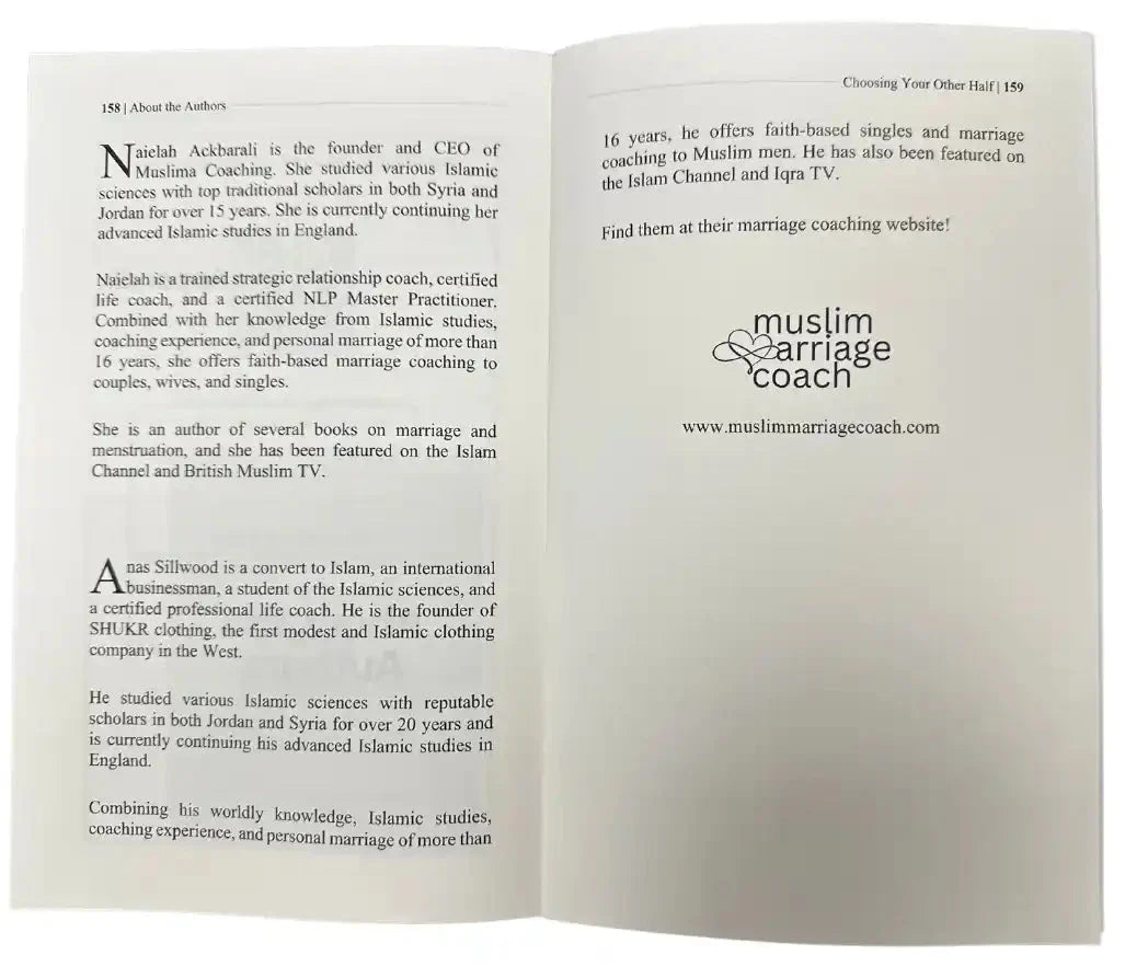 Choosing Your Other Half - Darussalam