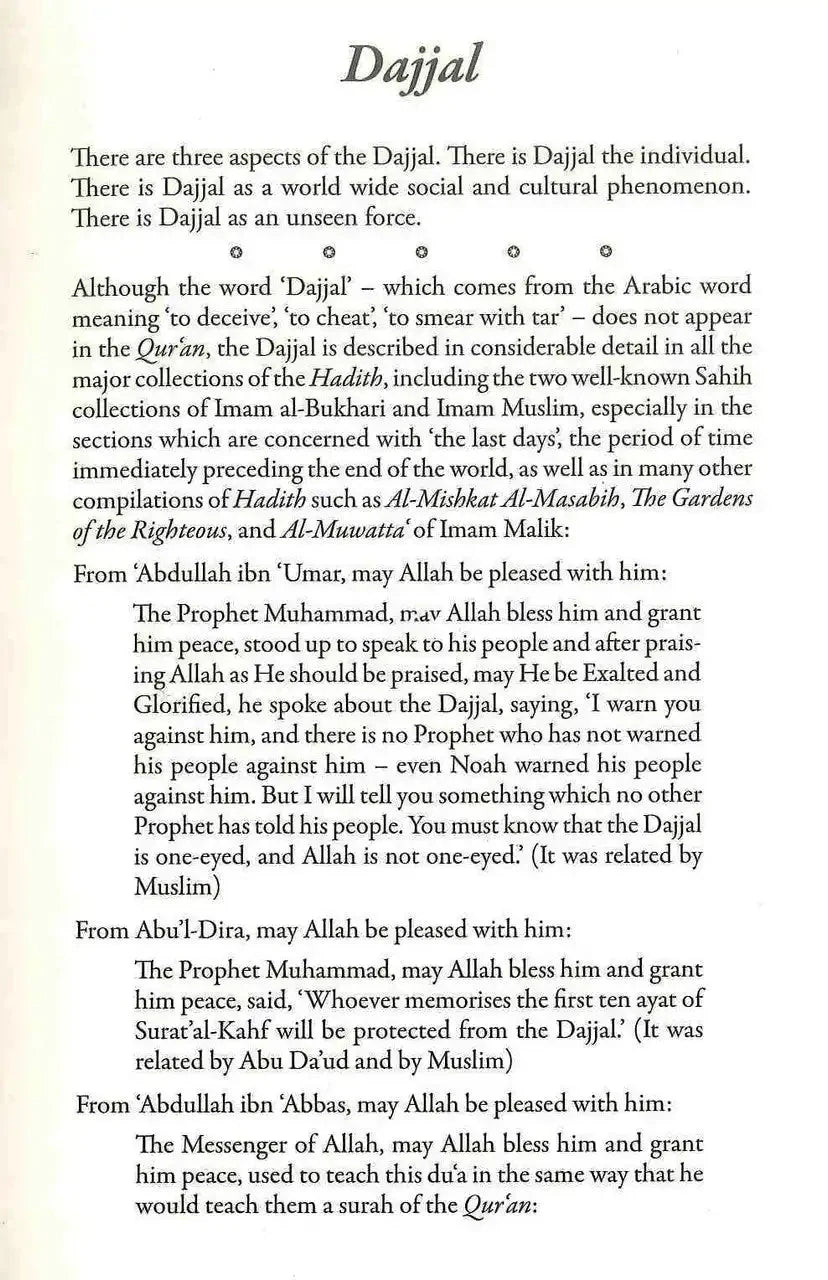 Dajjal : The Anti Christ - Darussalam