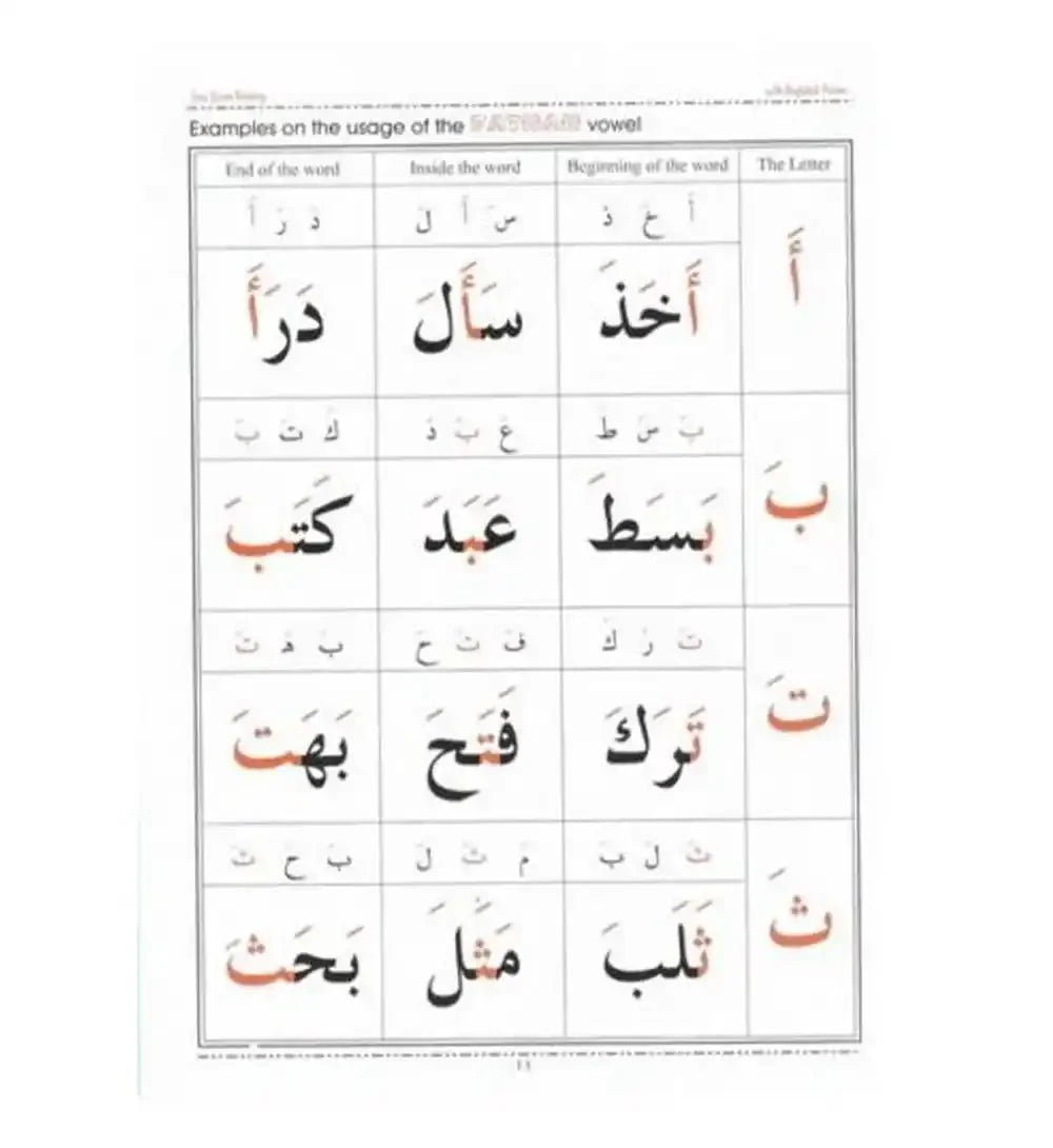 Easy Quran Reading with Baghdadi Primer (Arabic/English) - Darussalam
