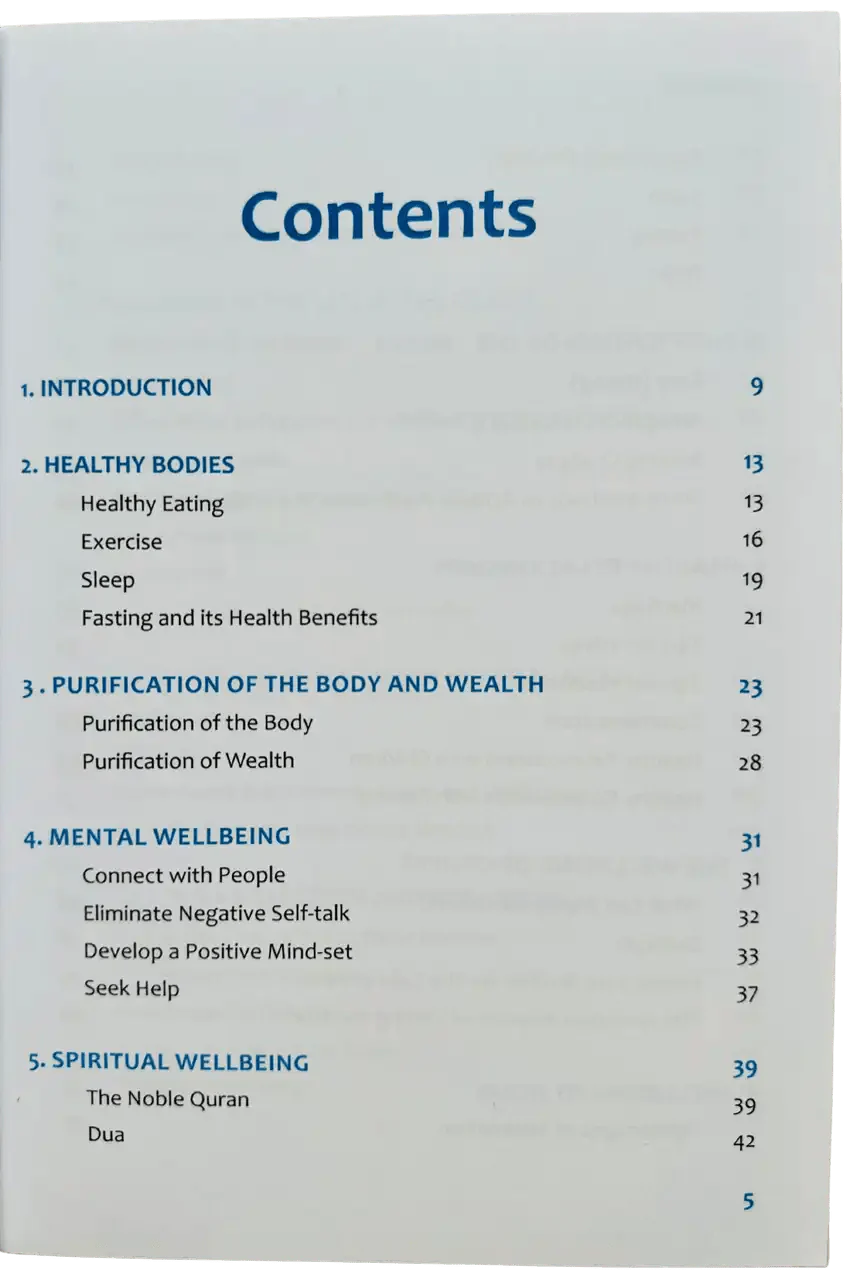Health And Wellbeing For Muslim - Darussalam
