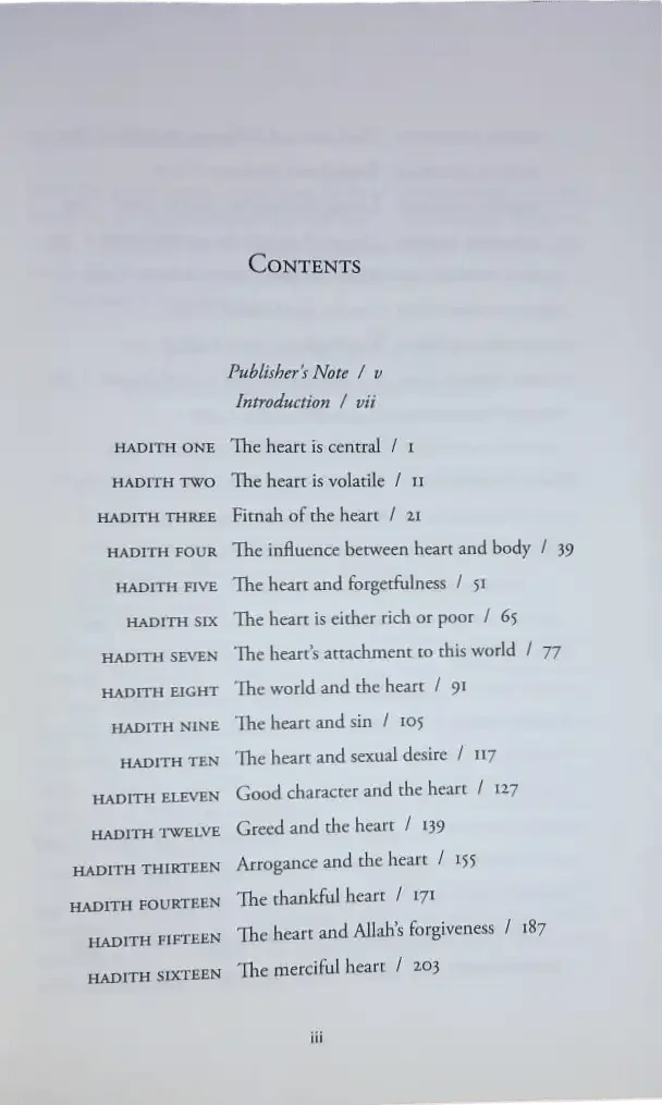 Heart Therapy (Forty Hadiths In Tazkiyah And Soul Purification) - Darussalam