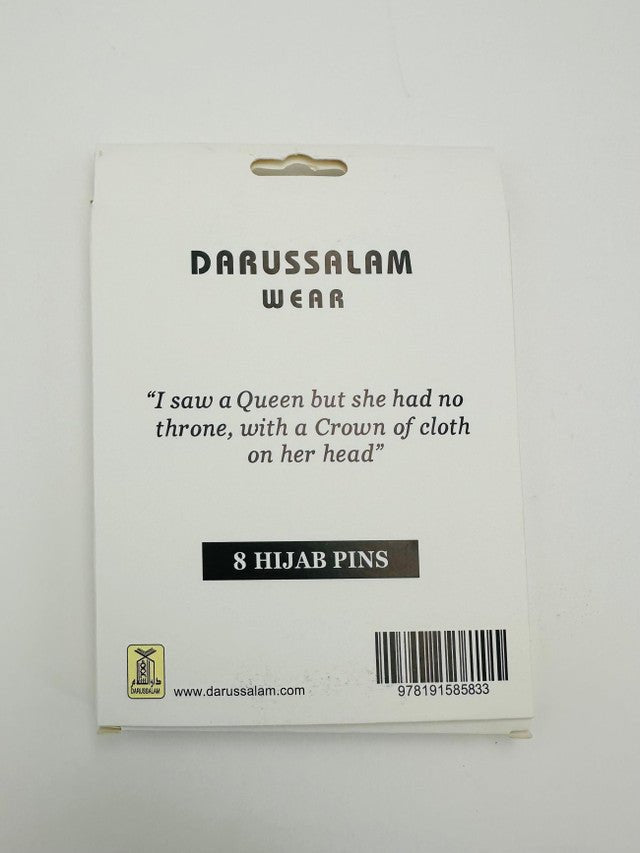 HIJAB SCARF SAFETY PINS (Darussalam wear) - Darussalam