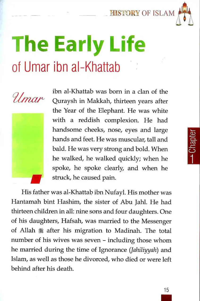 History of Islam : Umar Ibn al Khattab R.A - Darussalam