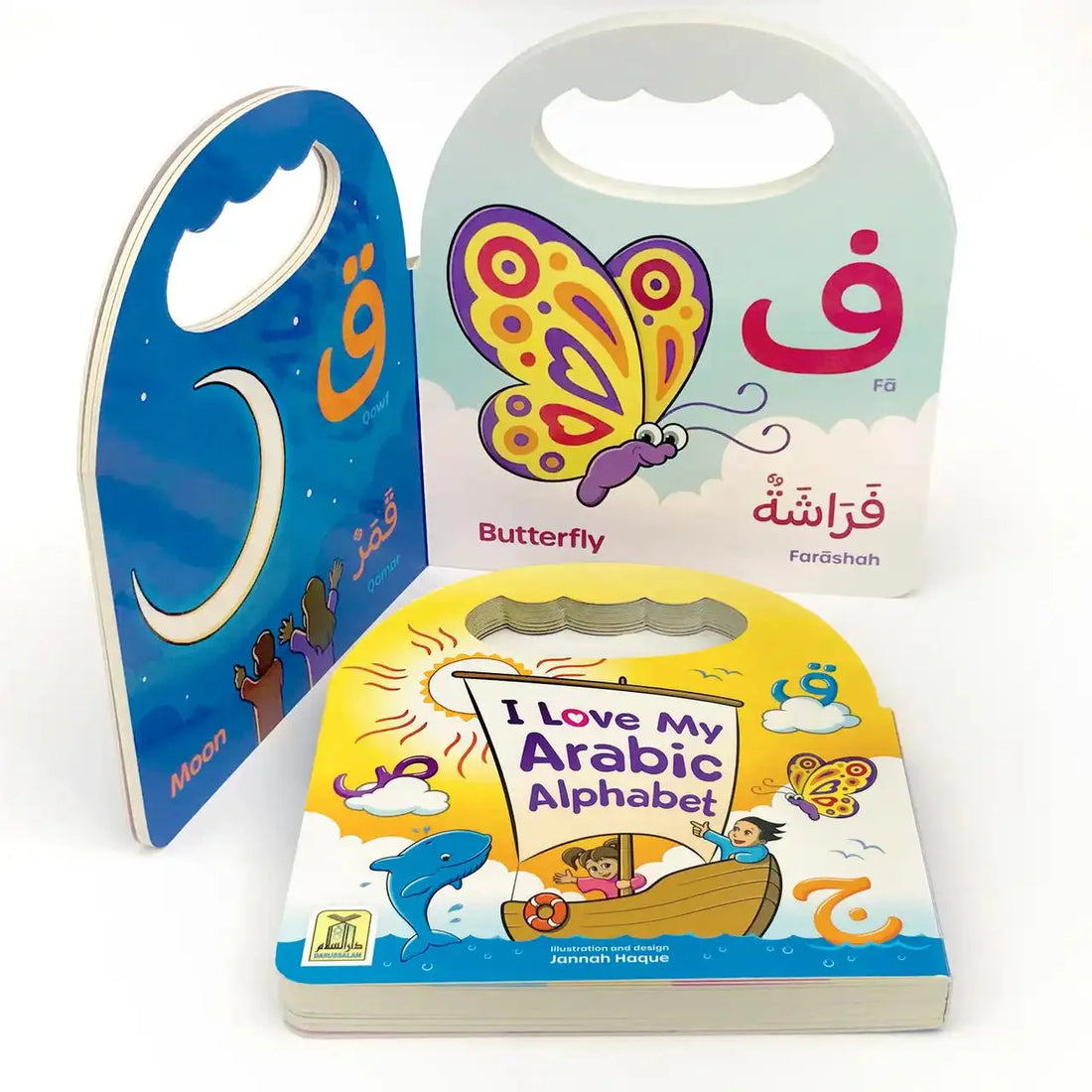 I Love My Arabic Alphabet Pictures with Eyes - Darussalam