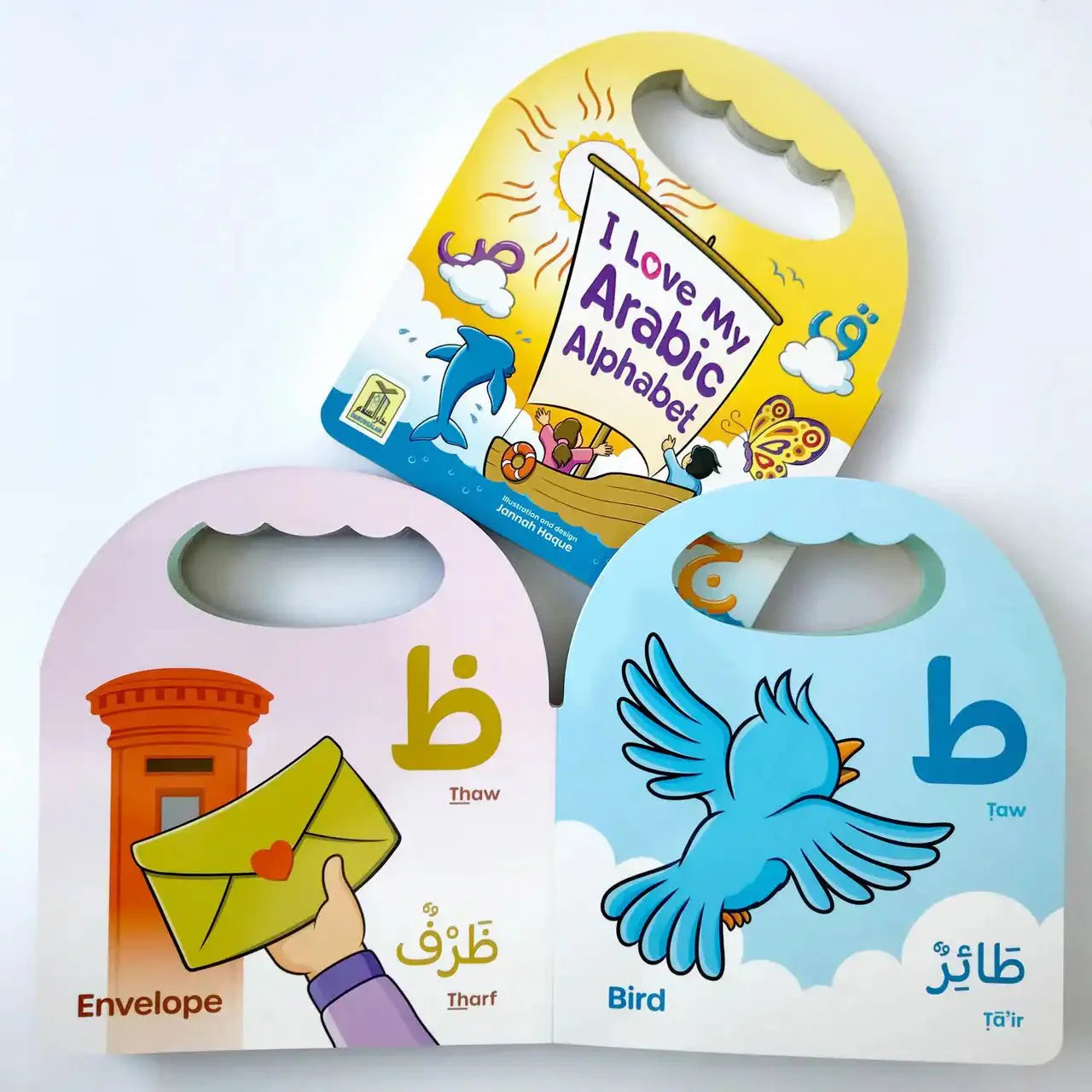 I Love My Arabic Alphabet Pictures without Eyes - Darussalam
