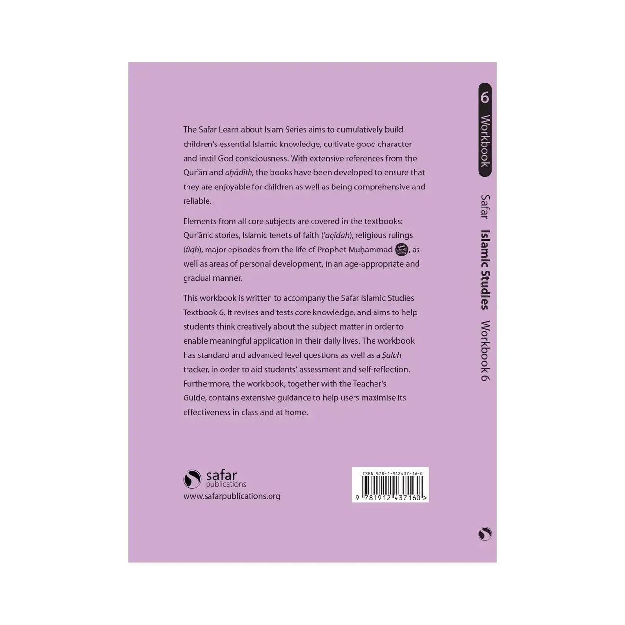 Islamic Studies: Workbook 6 – Learn about Islam Series - Darussalam