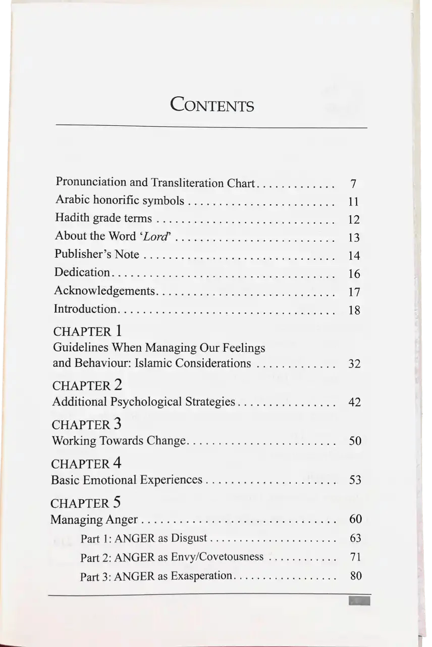 Managing Your Emotions (Therapy from Quran and Sunnah - 2) - Darussalam