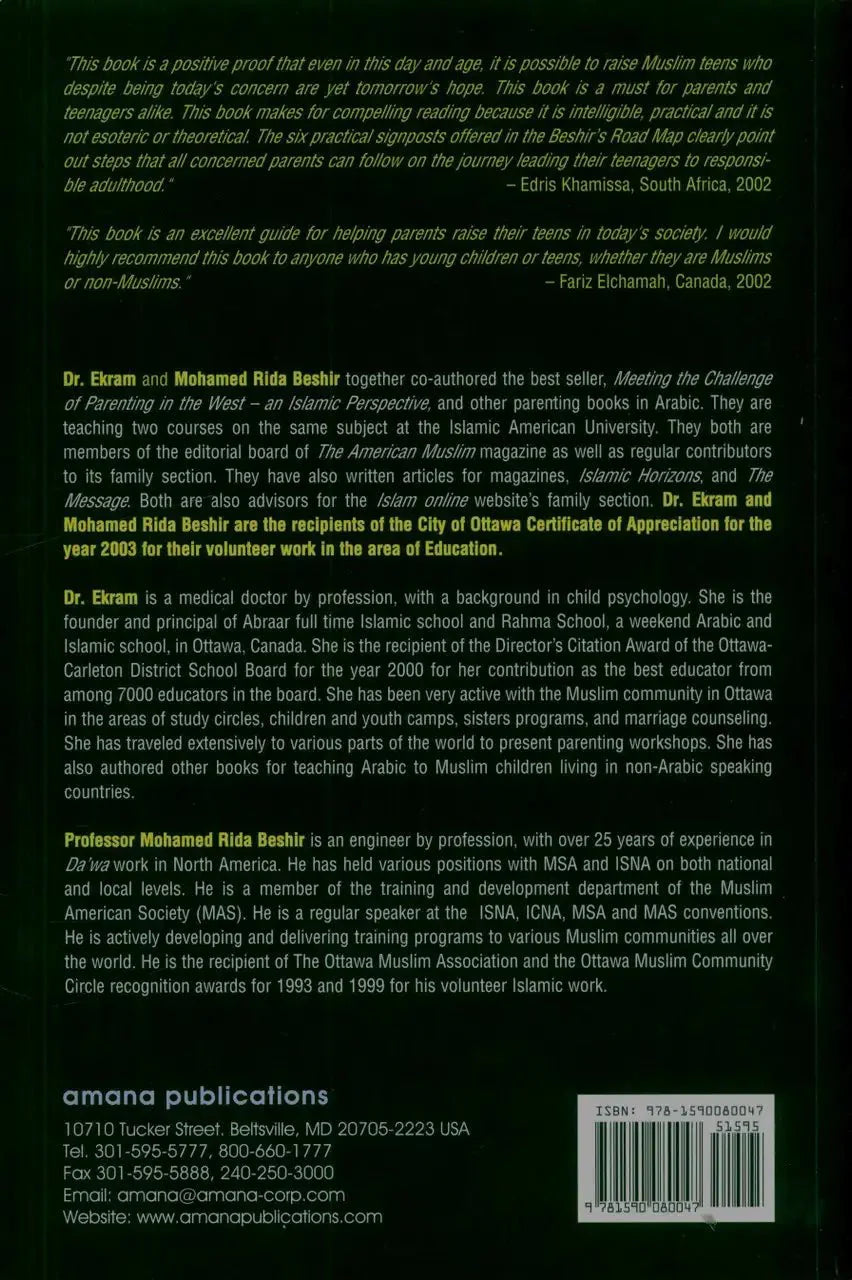 Muslim Teens : A Practical Islamic Parenting Guide - Darussalam