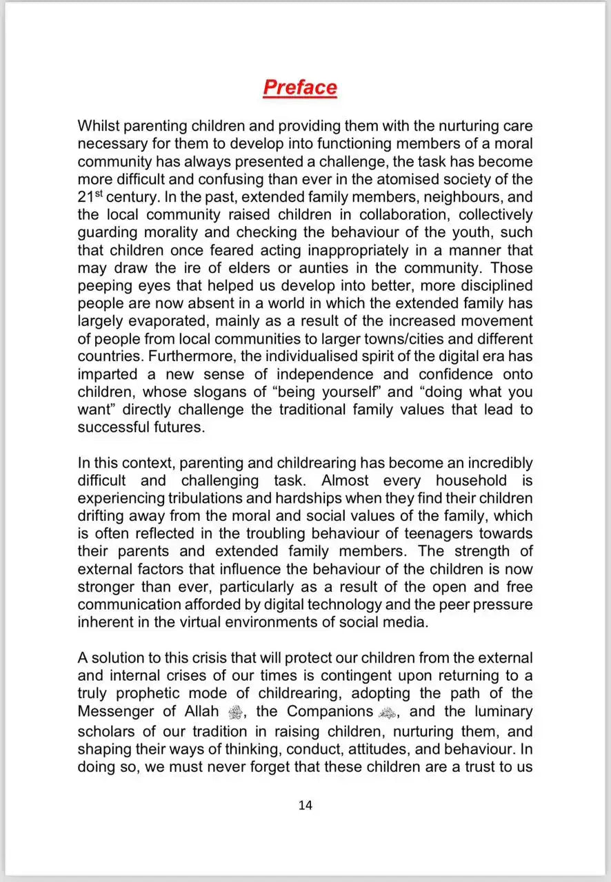 Parenting and Nurturing Muslim Children in the Digital Era - Darussalam