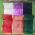 Prayer Mat Foldable Recline Backrest Padded Back Support with Prayer Rug Seat - Darussalam