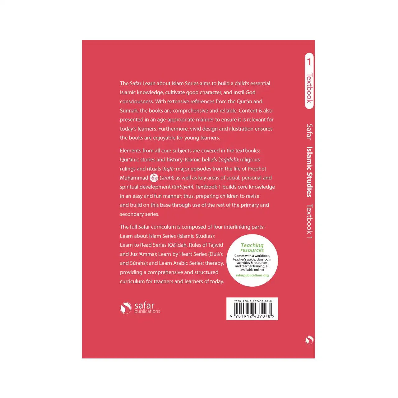 Safar Islamic Studies Textbook 1 ,Learn about Islam Series - Darussalam