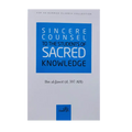 Sincere Counsel to the Students of Sacred Knowledge - Darussalam