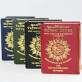 Tajweed Quran with English Translation and Transliteration Pocket Size random colour (8x12) - Darussalam