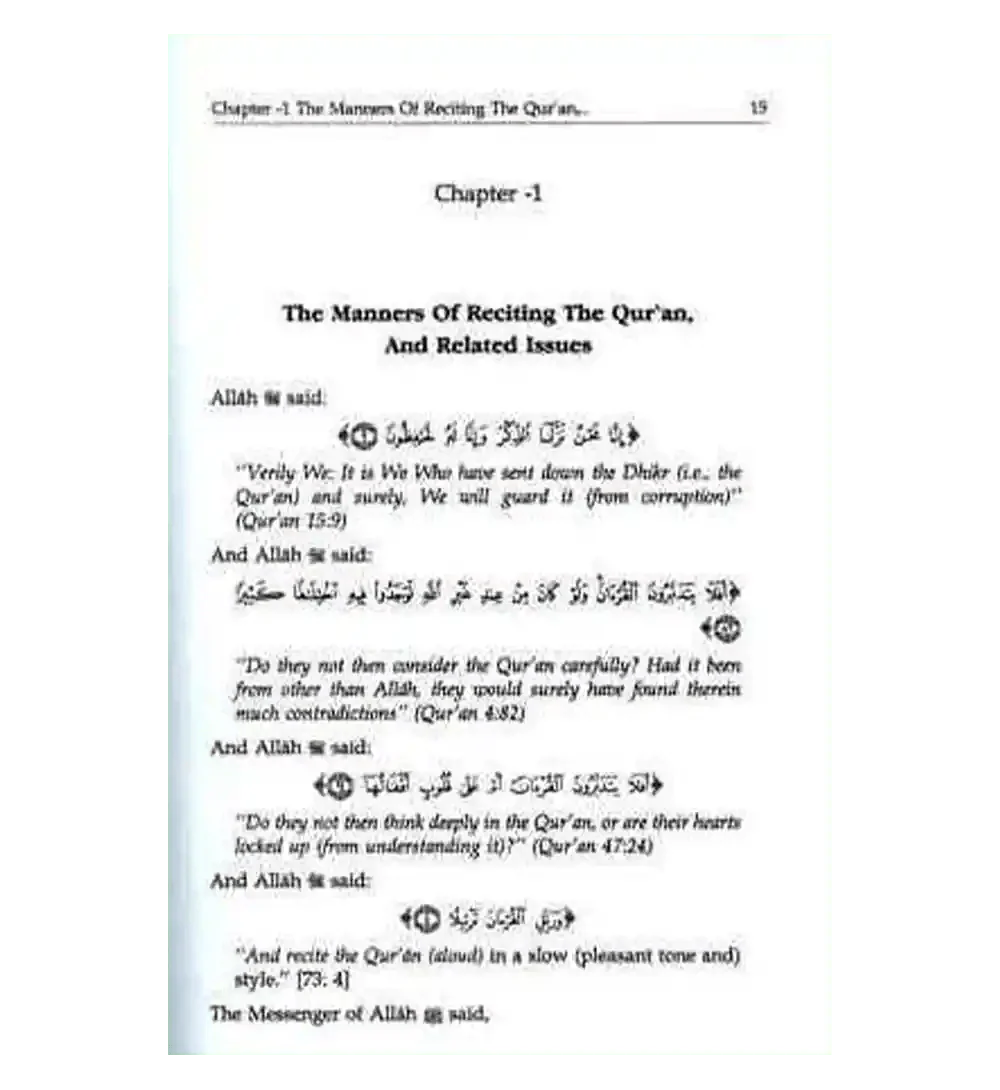 The Book of Manners - Darussalam