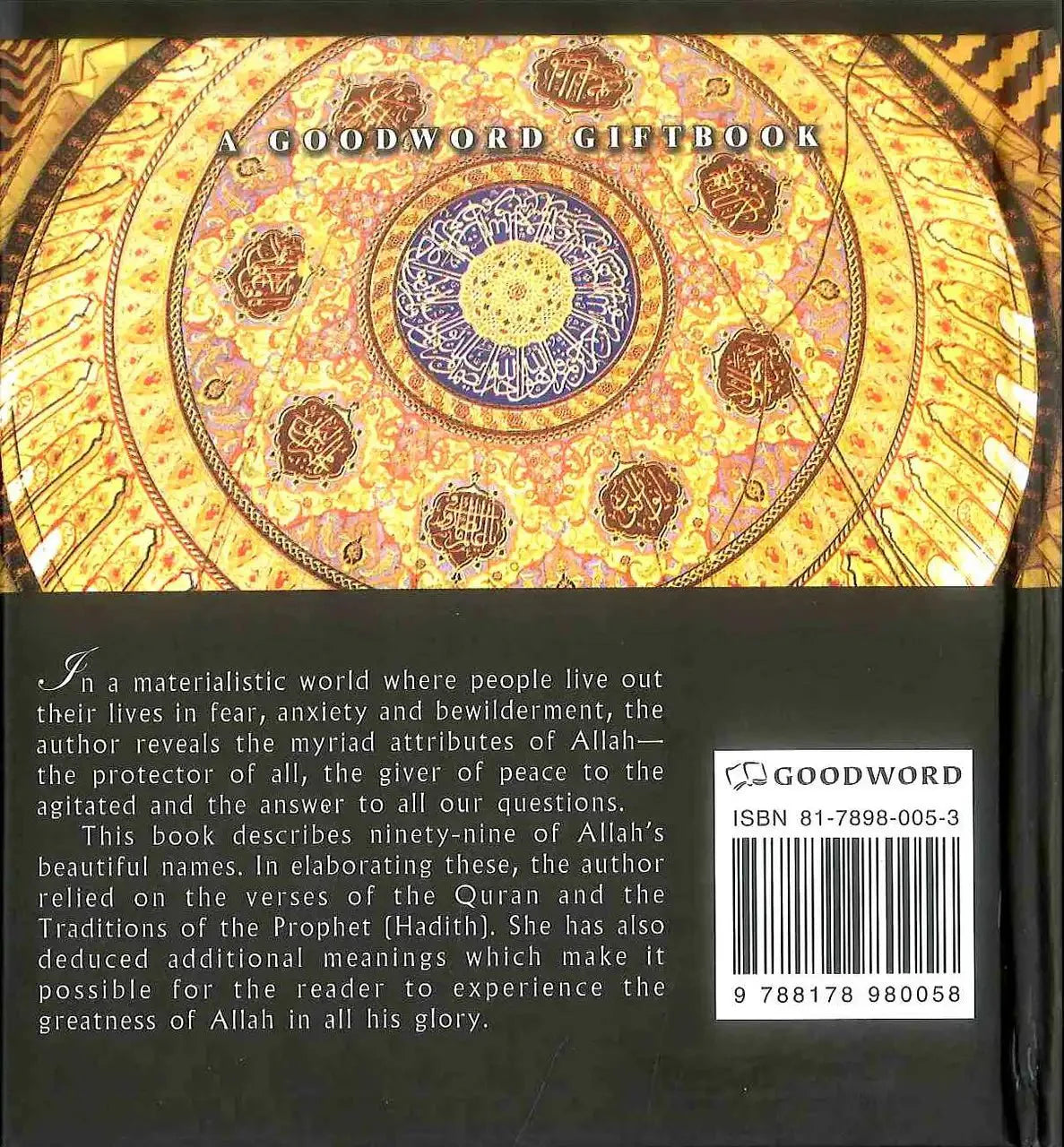 The Most Beautiful Names of ALLAH : Hard Back - Darussalam