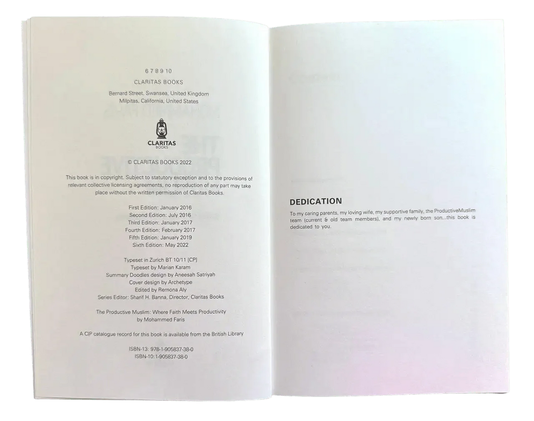 The Productive Muslim Book - Darussalam