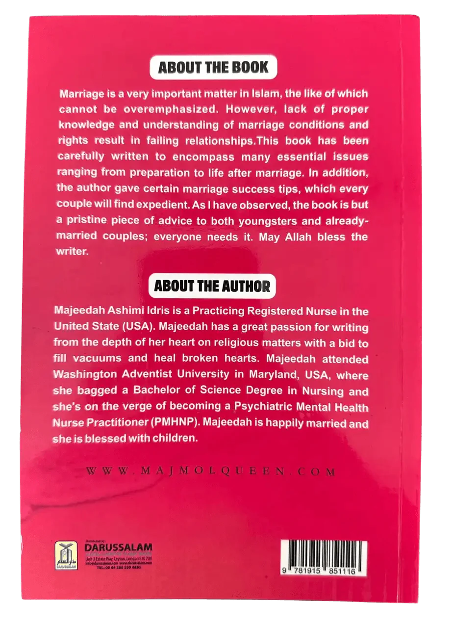 Towards A Successful Marriage - Darussalam